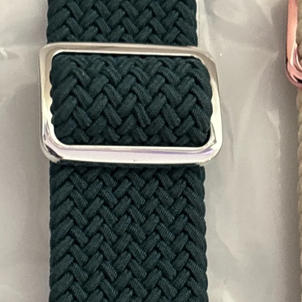 Braided watch bands. Set of 3 New